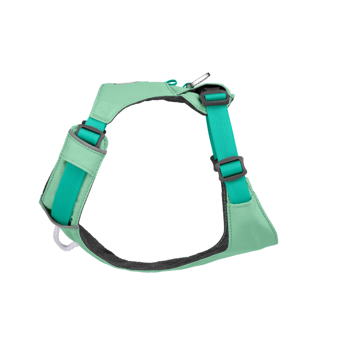 RUFFWEAR Hi &amp; Light, ham prindere dublă(piept&amp;spate) câini, ajustabil, reflectorizant RUFFWEAR Hi &amp; Light Sage Green, ham prindere dublă(piept&amp;spate) câini, ajustabil, reflectorizant, verde, XS(23-33cm)